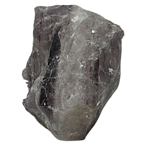 Amethyst Layered Art Glass Cullet Glowing Manganese Slag Glass #5GX58 - Picture 4 of 8